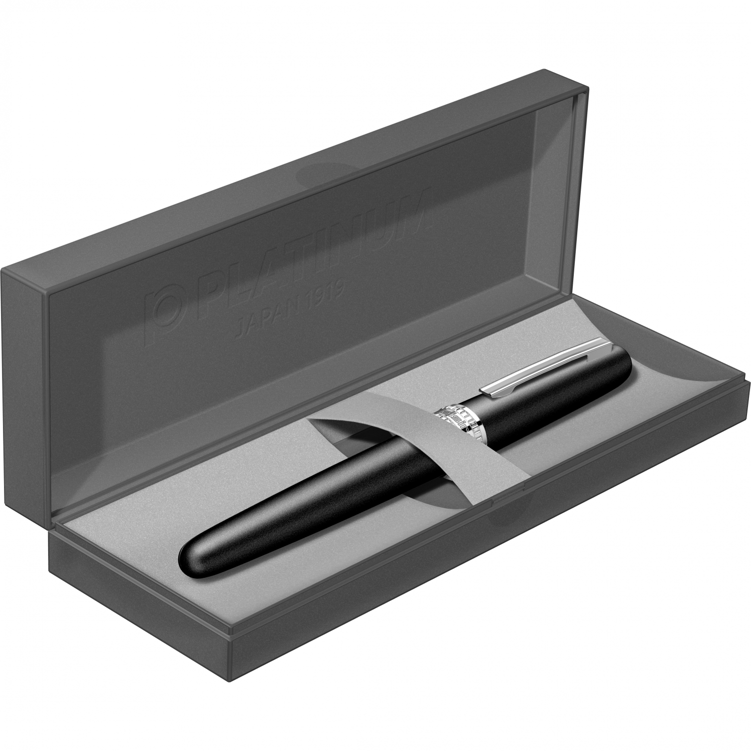 Imagine Produs Stilou Platinum Plaisir Black Mist 0.3 F Nib