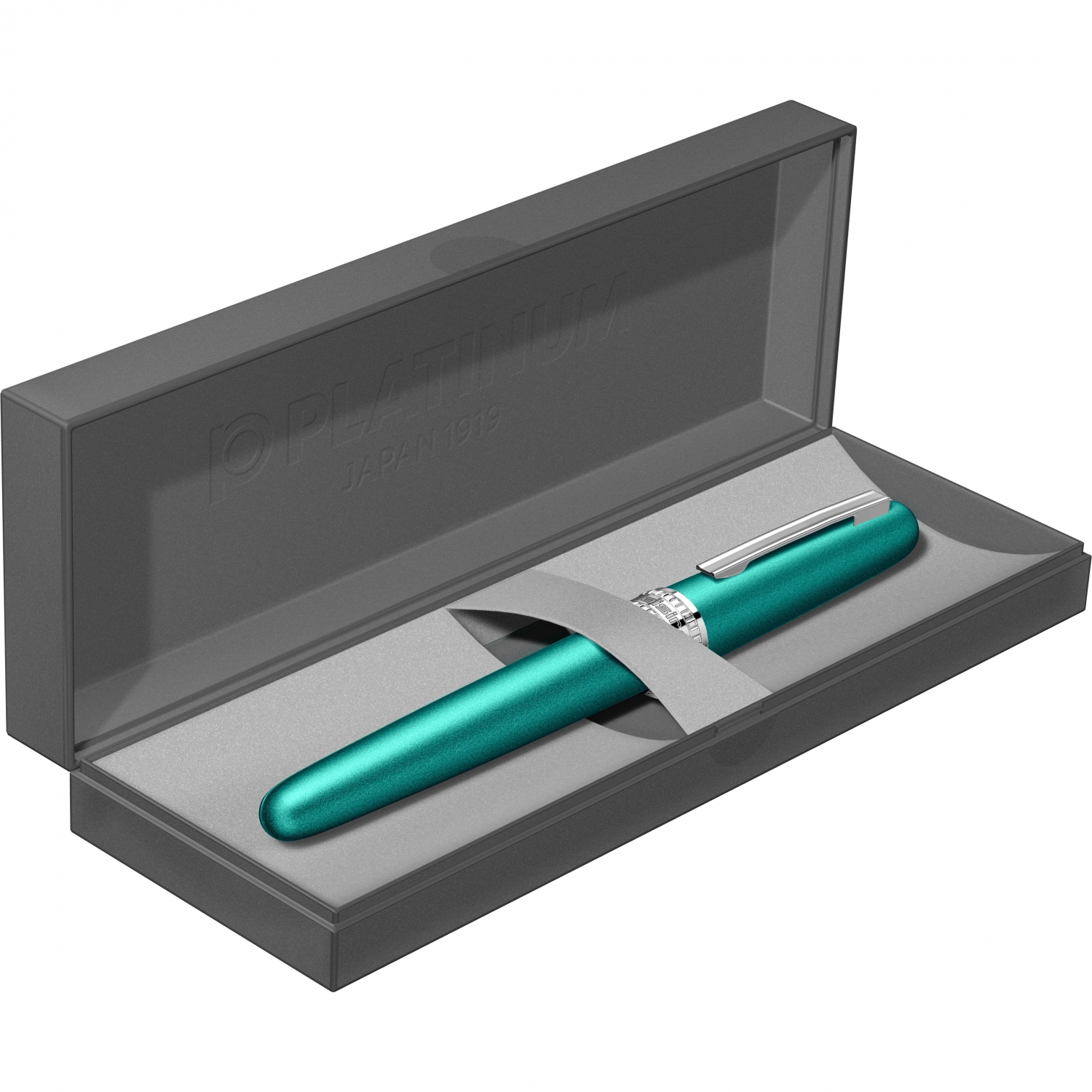 Imagine Produs Stilou Platinum Plaisir Teal Green 0.5 M Nib