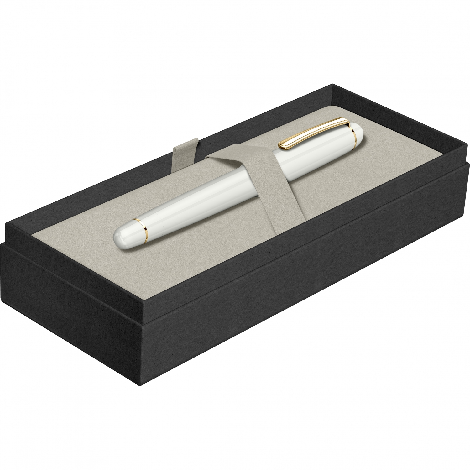 Imagine Produs Stilou 14k Nib Platinum 3776 Century Chenonceau White GT 0.3 F Nib