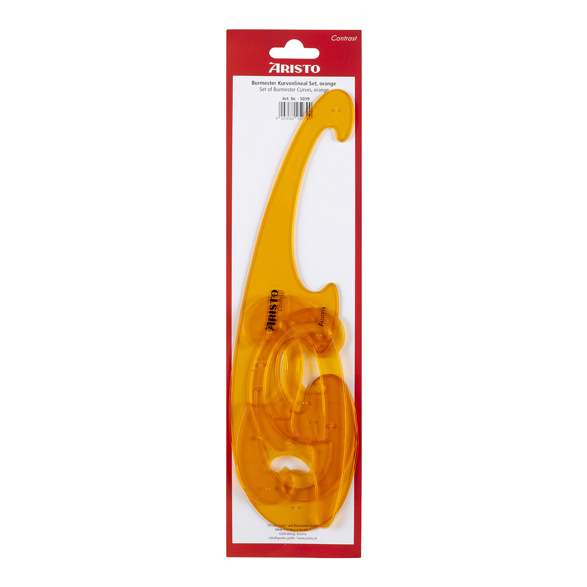 Imagine Produs Set 3 Sabloane Curbe Aristo Contrast Burmester