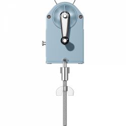 Ascutitoare cu Cilindru si Manivela Caran dAche Metal Sharpener SE Alpine Frost