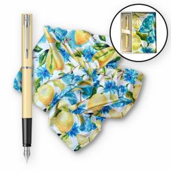 Pastel Yellow Stilou + Esarfa asortata