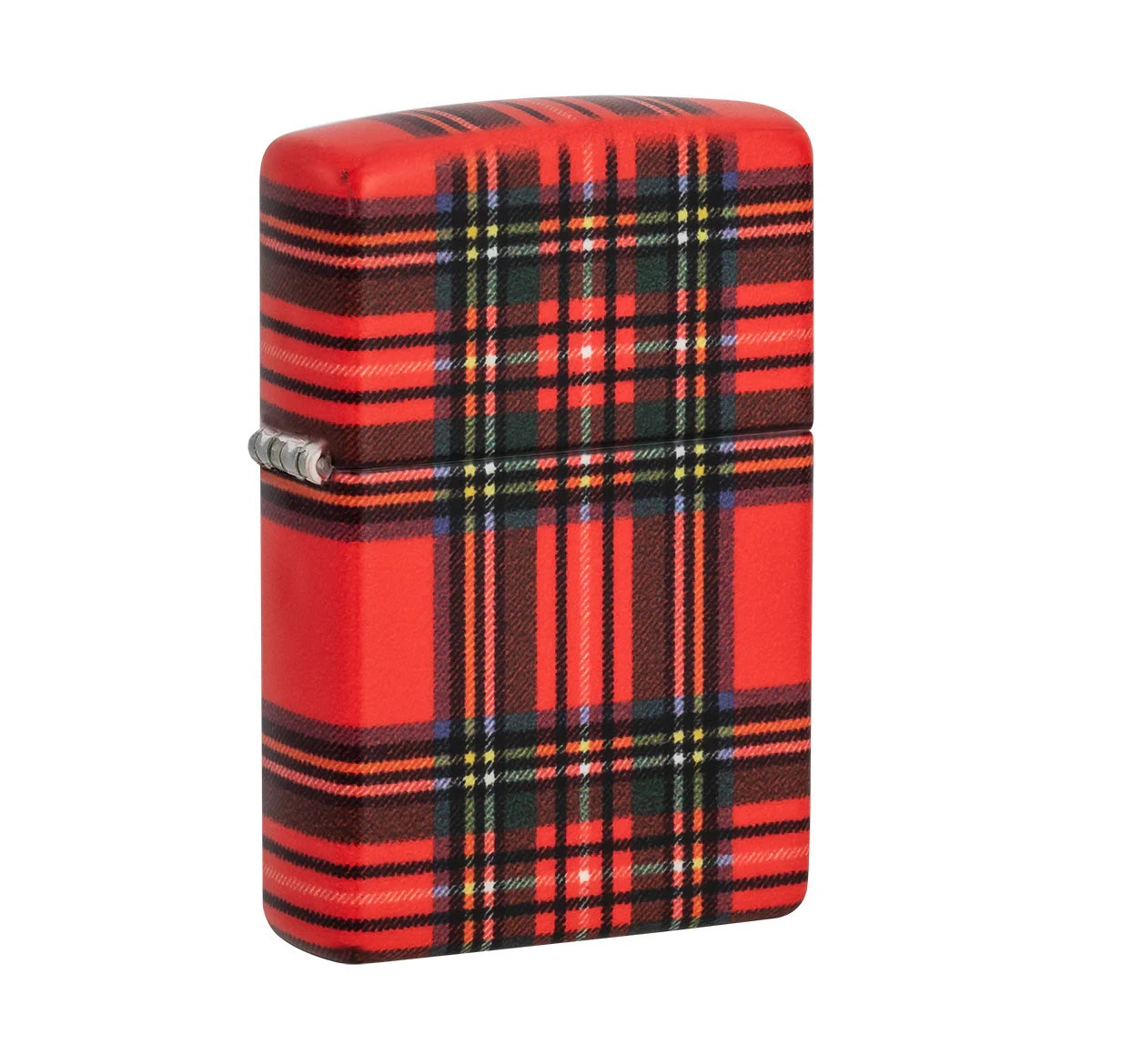 Imagine Produs Pachet Zippo Plaid Design + Roaming Satin Red