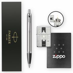 Essential Stainless Steel + Zippo