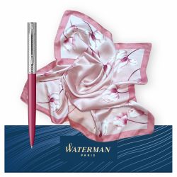 Pachet Waterman Deluxe Pink Pix + Esarfa matase asortata