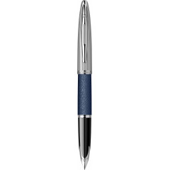 Stilou 18k Nib Waterman Carene Blue Leather PDT