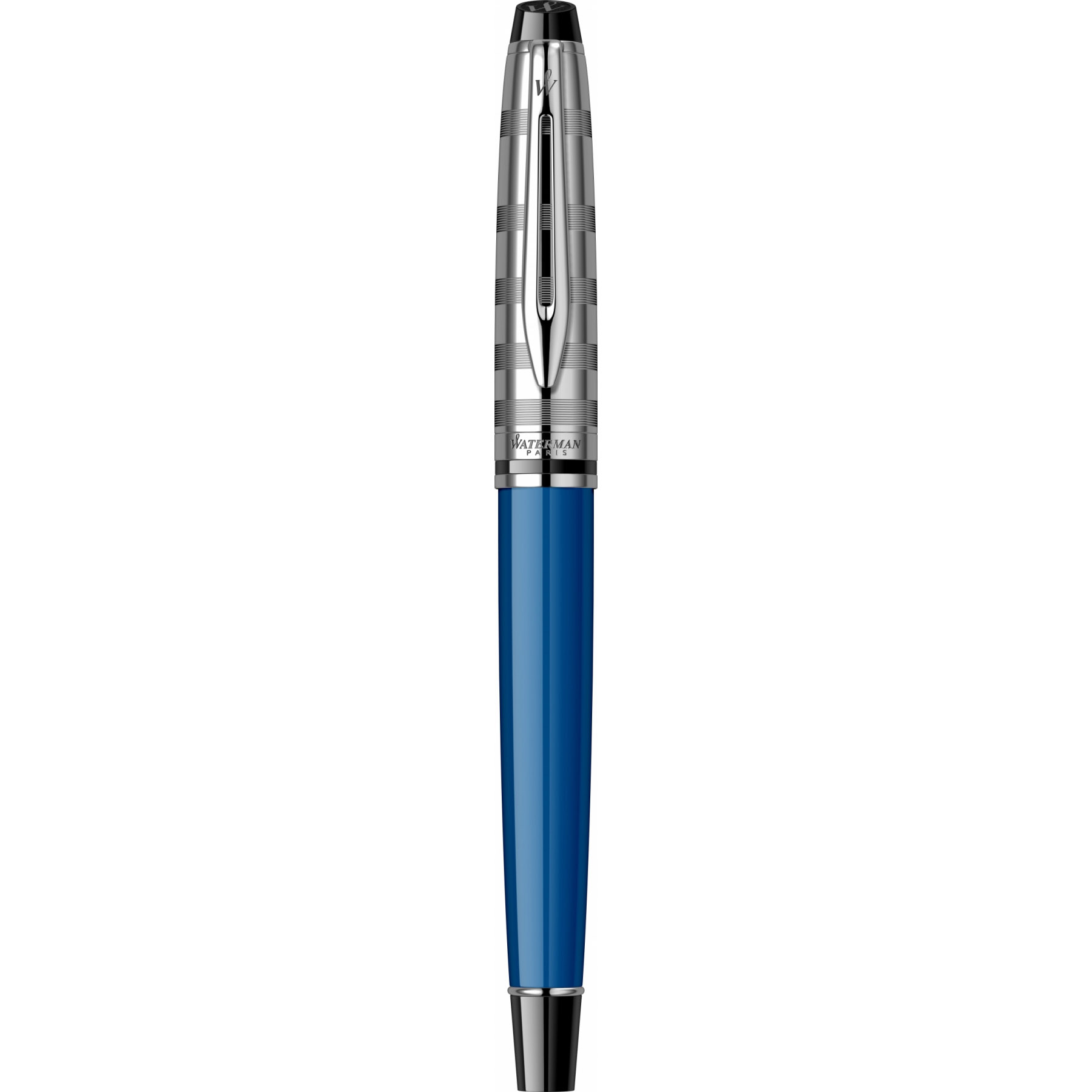 Imagine Produs Stilou Waterman Expert DeLuxe Obsession Blue NPT