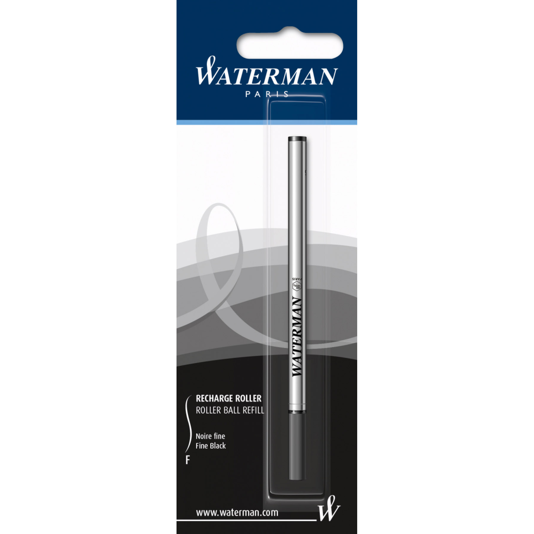 Imagine Produs Mina Roller Waterman Maxima Black - Fin