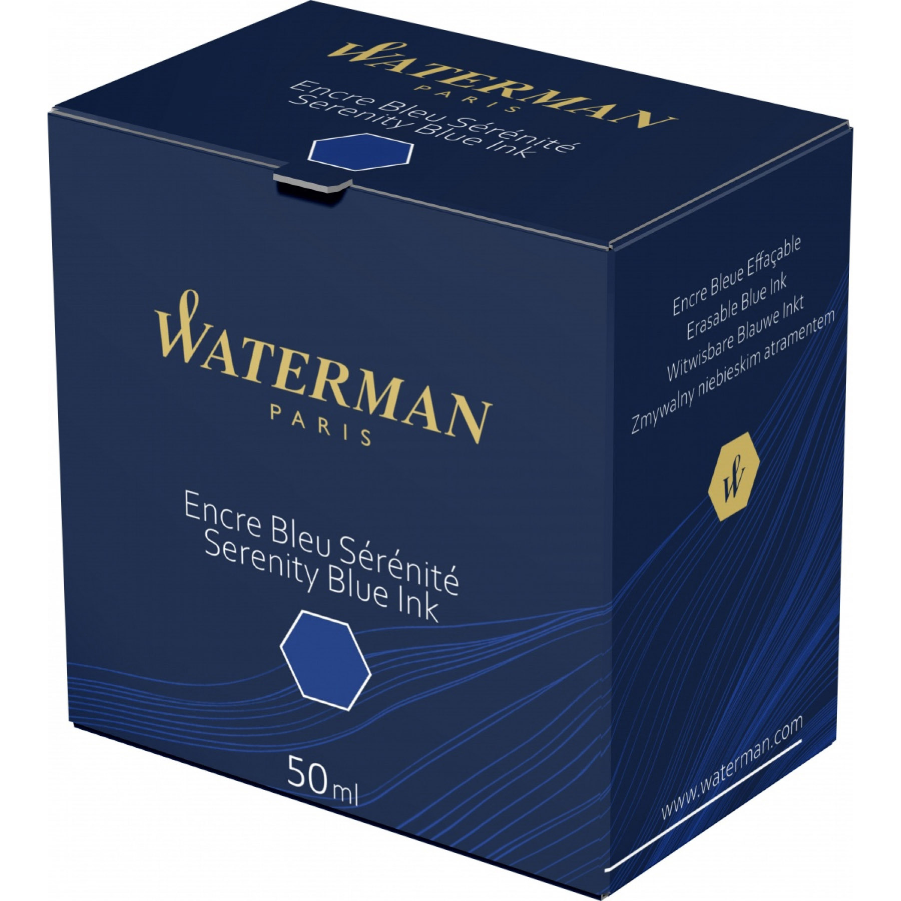 Imagine Produs Calimara Cerneala 50 ml Waterman Standard Serenity Blue Lavabil