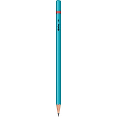 Creion Grafit Rotring Woodcase Neon Blue HB
