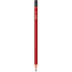 Creion Grafit Rotring Woodcase Core Red HB