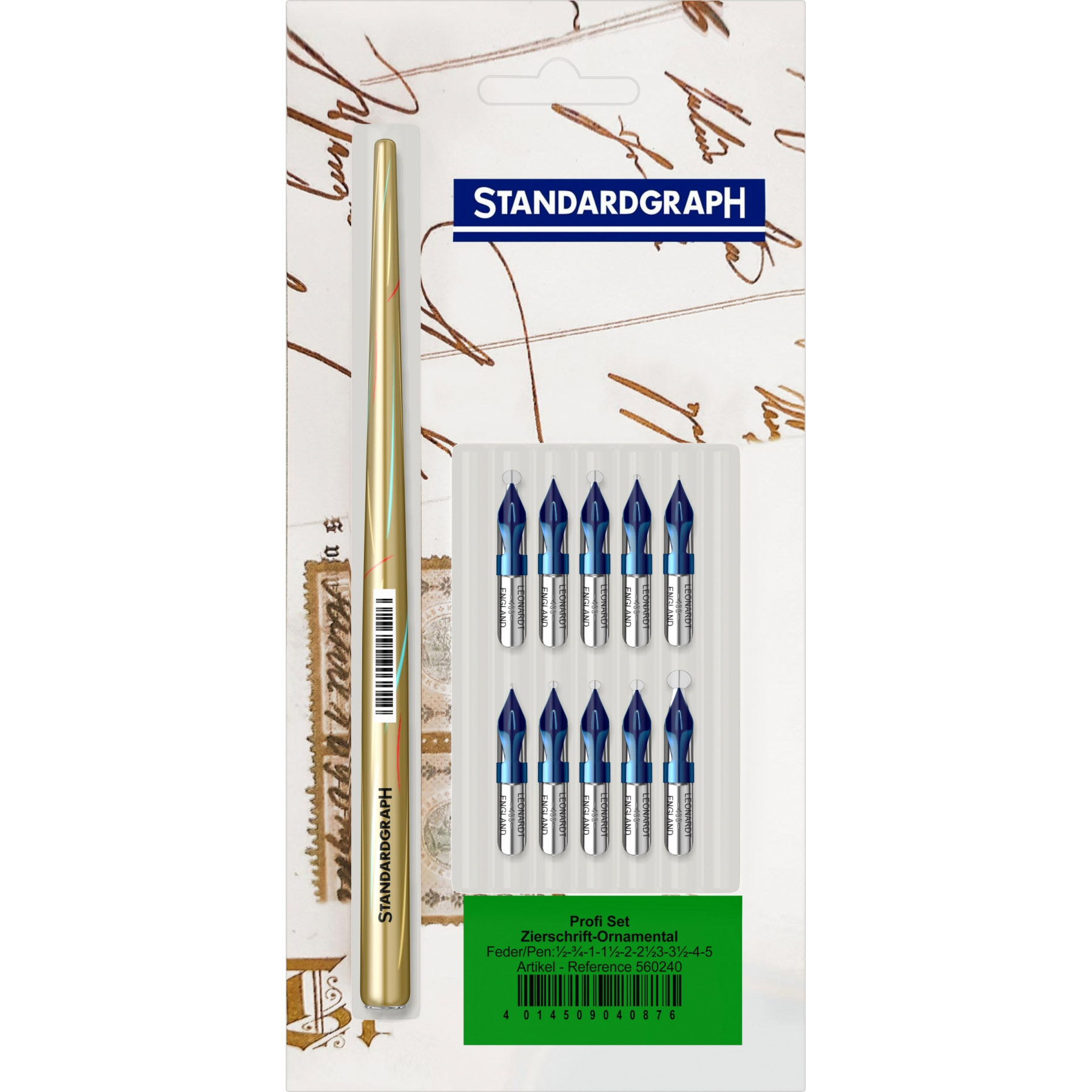 Imagine Produs Kit Caligrafic Standardgraph Profi Scris Ornamental