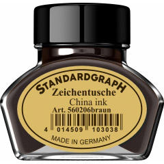 Tus 30 ml Standardgraph China Ink Brown