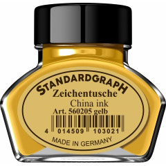 Tus 30 ml Standardgraph China Ink Yellow
