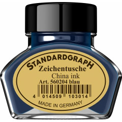 Tus 30 ml Standardgraph China Ink Blue