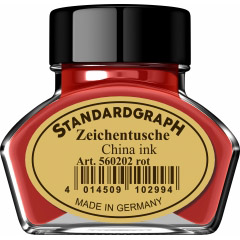 Tus 30 ml Standardgraph China Ink Red