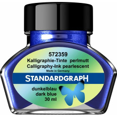 Calimara Cerneala 30 ml Standardgraph Calligraphy Pearlescent Dark Blue