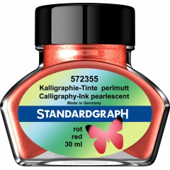 Calimara 30 ml Standardgraph Pearlescent Red