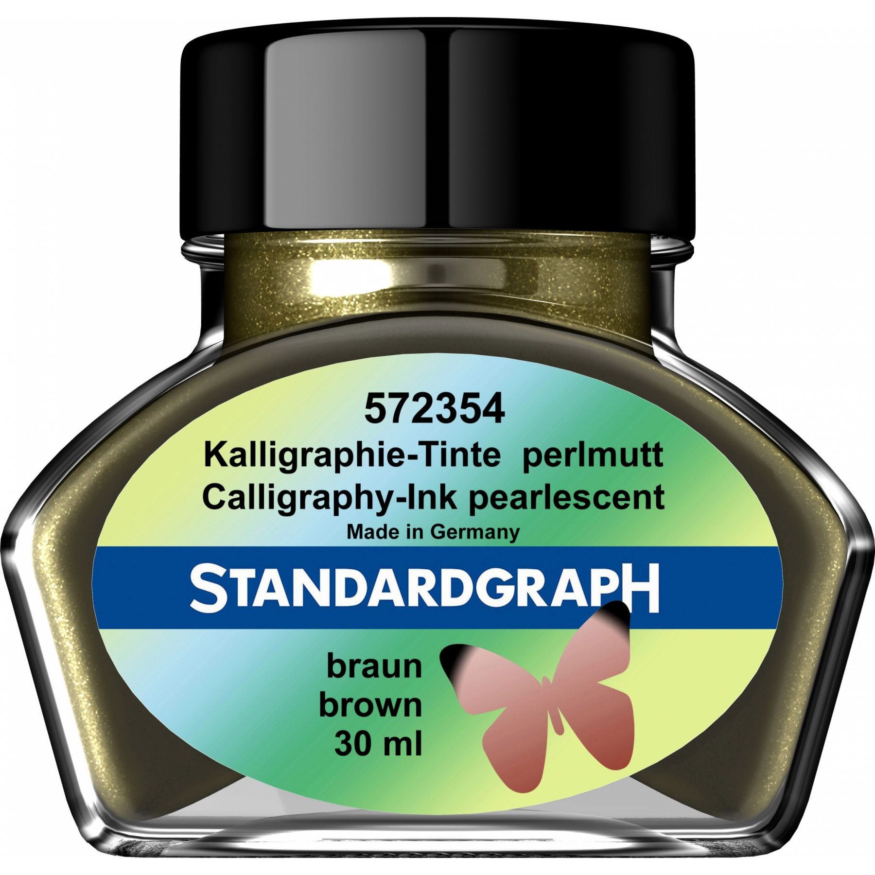 Imagine Produs Calimara Cerneala 30 ml Standardgraph Calligraphy Pearlescent Brown
