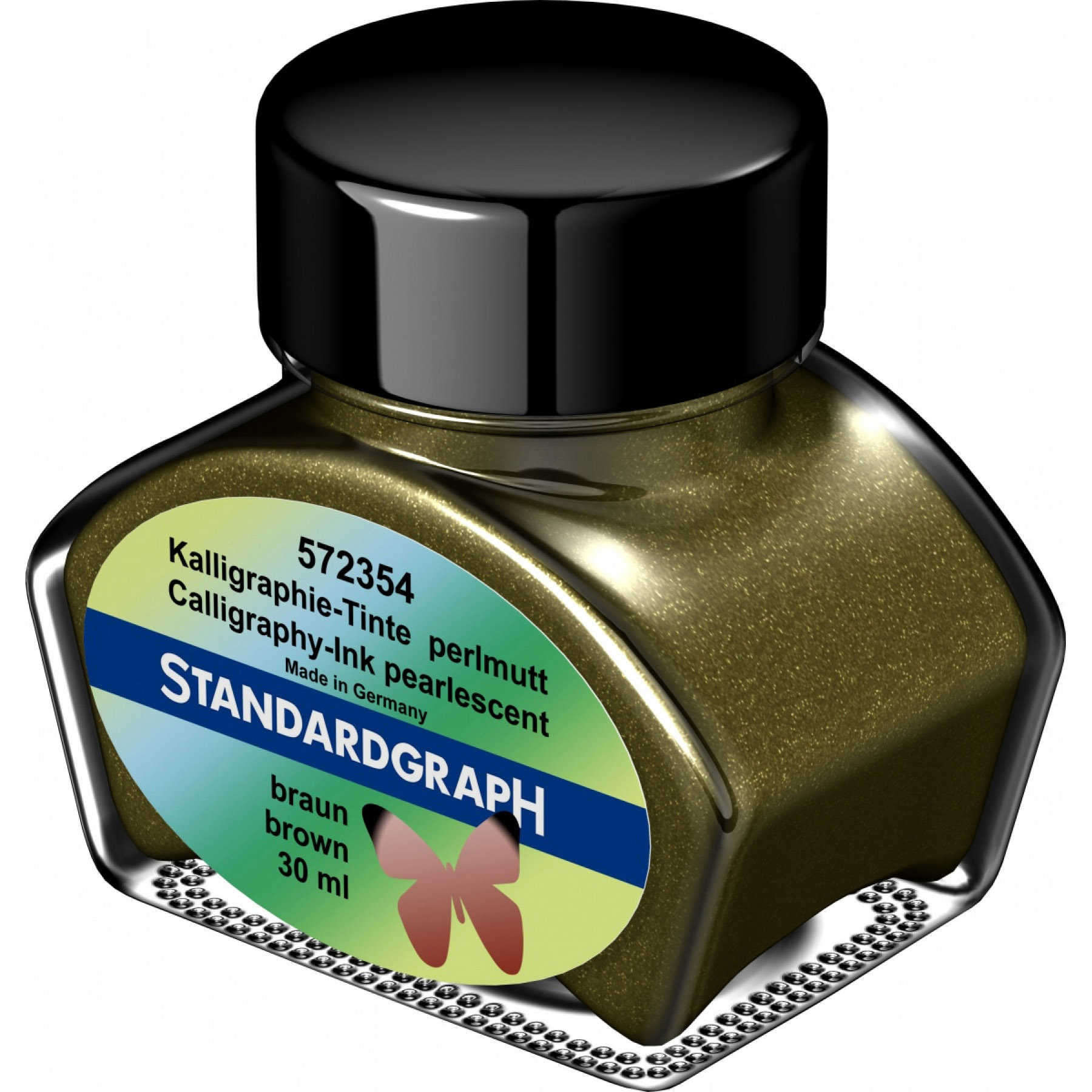 Imagine Produs Calimara Cerneala 30 ml Standardgraph Calligraphy Pearlescent Brown