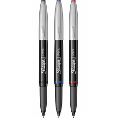 Set 3 Finelinere 0.4 F Sharpie Pen Grip Basic Colors