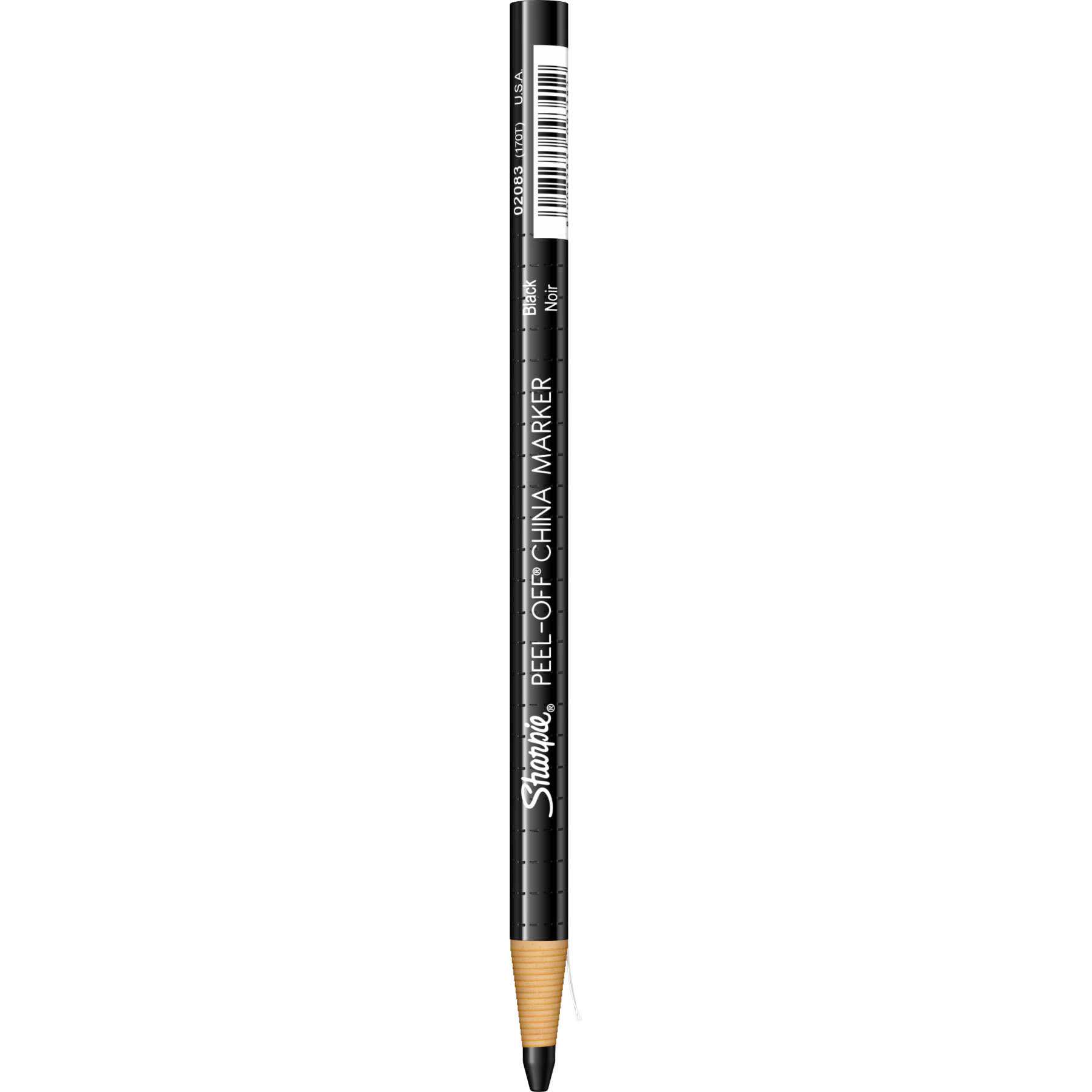 Imagine Produs Marker Uscat pentru Portelan Sharpie Peel Off China Black