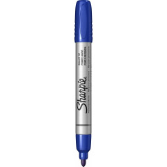 Marker Permanent Bullet Sharpie Pro Blue