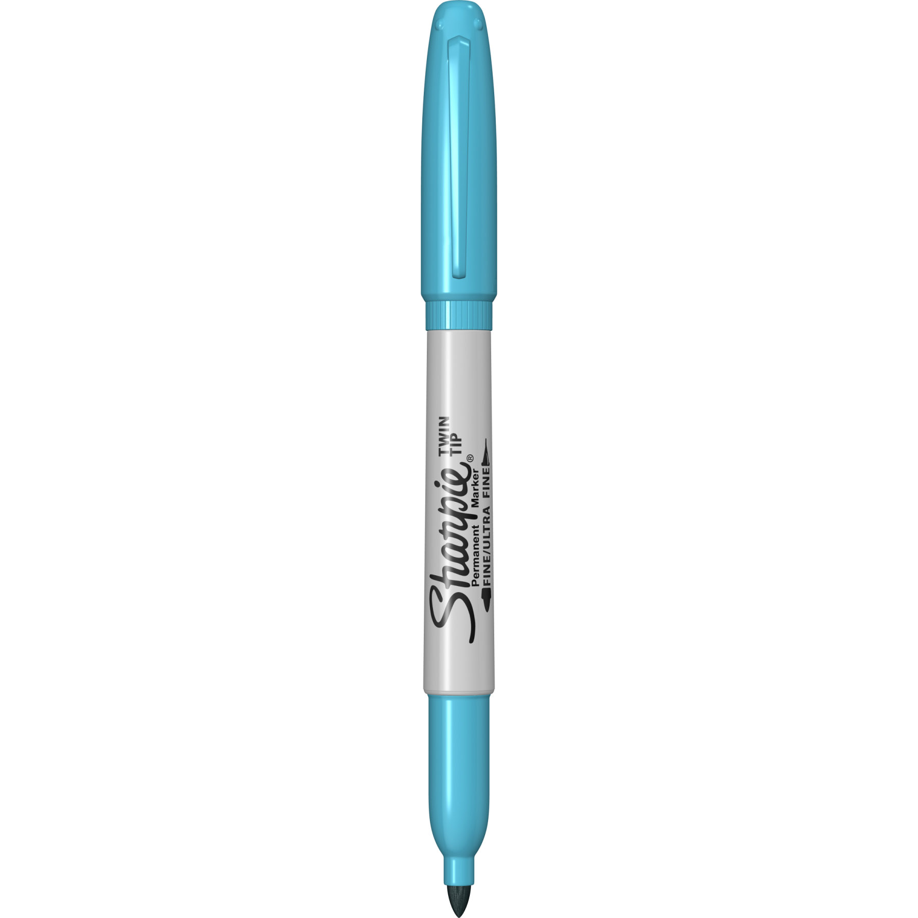 Imagine Produs Marker Permanent Bullet Sharpie Twin Tip Turquoise
