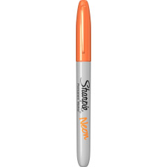 Marker Permanent Bullet Sharpie Neon Orange