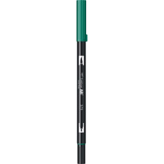 Marker Dual Brush Watercoloring Tombow ABT 379 Jade Green