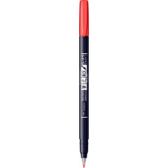 Marker Caligrafic Hard Small Writing Tombow Fudenosuke 94 Neon Red