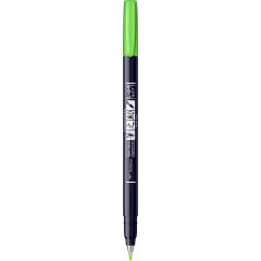 Marker Caligrafic Hard Small Writing Tombow Fudenosuke 92 Neon Green