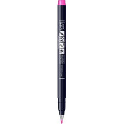 Marker Caligrafic Hard Small Writing Tombow Fudenosuke 90 Neon Pink