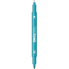 Marker Coloring Twin Tip Tombow TwinTone 84 Turquoise Blue 