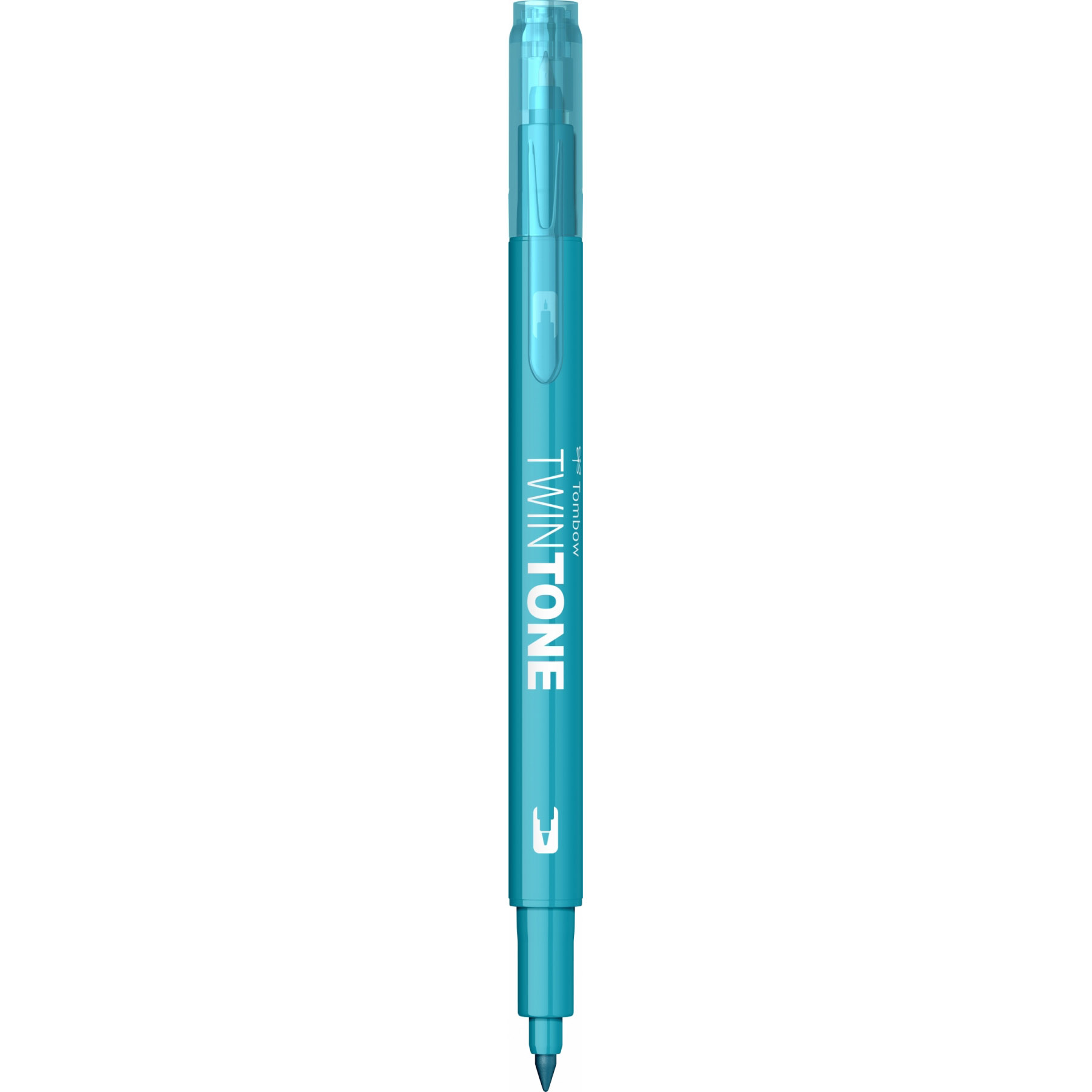 Imagine Produs Marker Coloring Twin Tip Tombow TwinTone 84 Turquoise Blue 