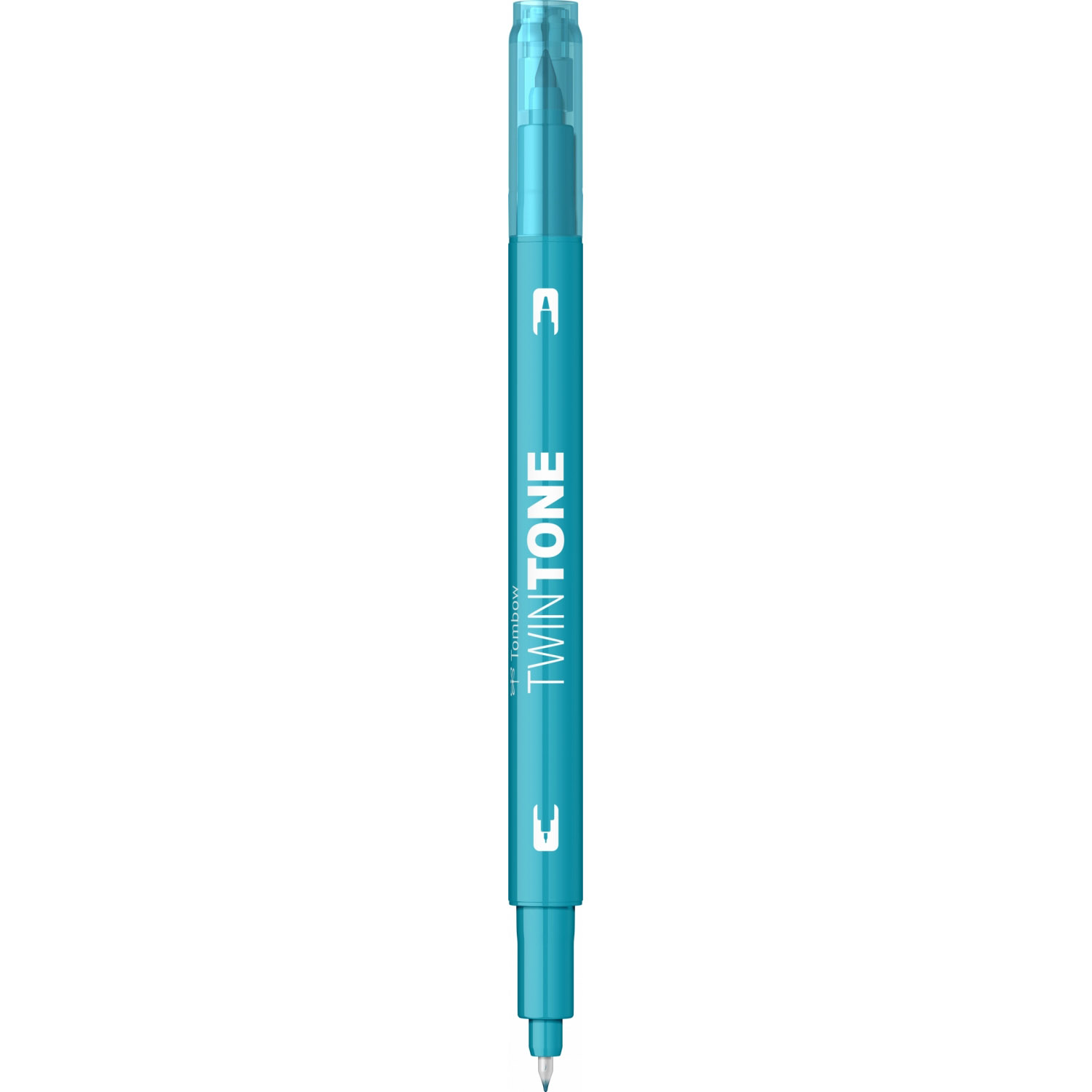 Imagine Produs Marker Coloring Twin Tip Tombow TwinTone 84 Turquoise Blue 