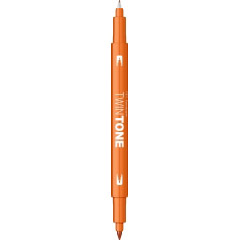 Marker Coloring Twin Tip Tombow TwinTone 28 Orange 