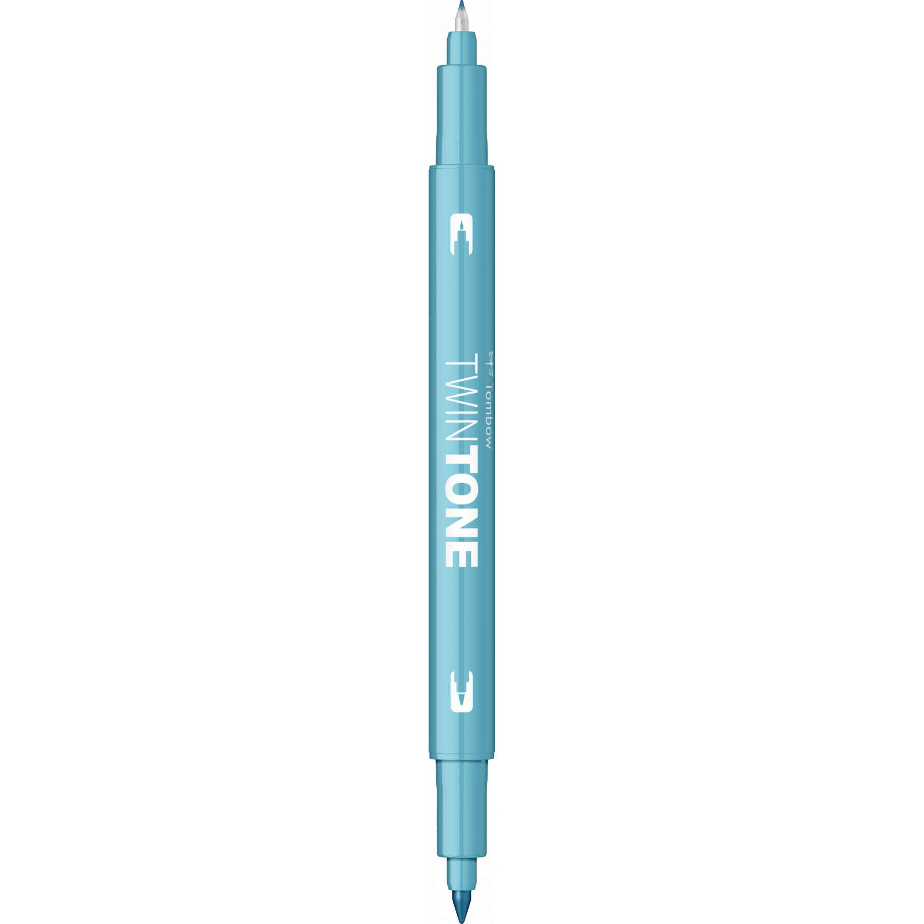 Imagine Produs Marker Coloring Twin Tip Tombow TwinTone 13 Light Blue 