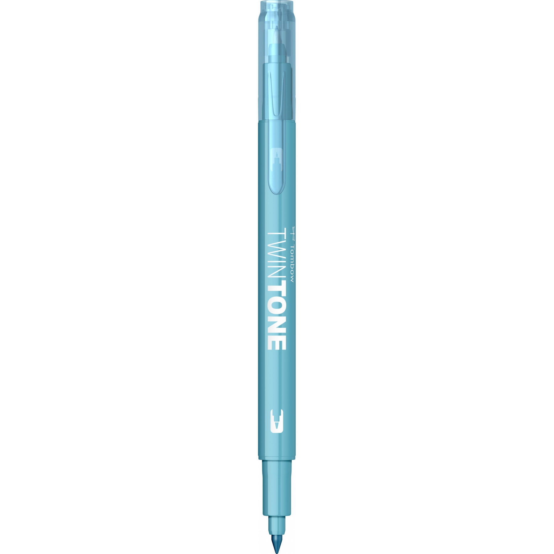 Imagine Produs Marker Coloring Twin Tip Tombow TwinTone 13 Light Blue 