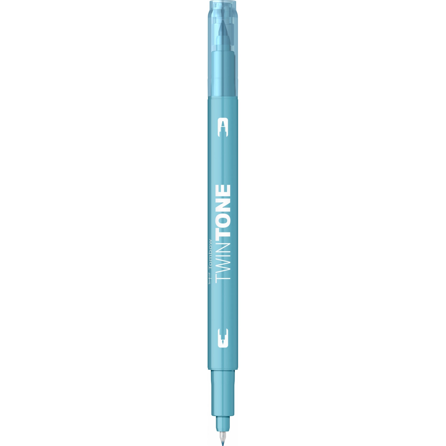 Imagine Produs Marker Coloring Twin Tip Tombow TwinTone 13 Light Blue 