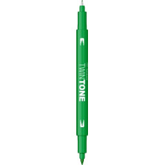 Marker Coloring Twin Tip Tombow TwinTone 07 Green 