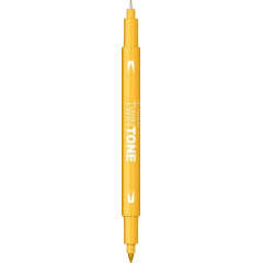 Marker Coloring Twin Tip Tombow TwinTone 03 Yellow 