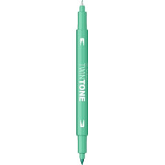 Marker Coloring Twin Tip Tombow TwinTone 86 Mint Green 