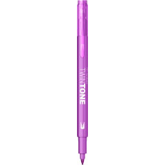 Marker Coloring Twin Tip Tombow TwinTone 81 Raspberry 