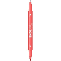 Marker Coloring Twin Tip Tombow TwinTone 77 Cherry Pink 