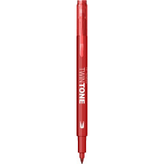 Marker Coloring Twin Tip Tombow TwinTone 75 Strawberry Red 
