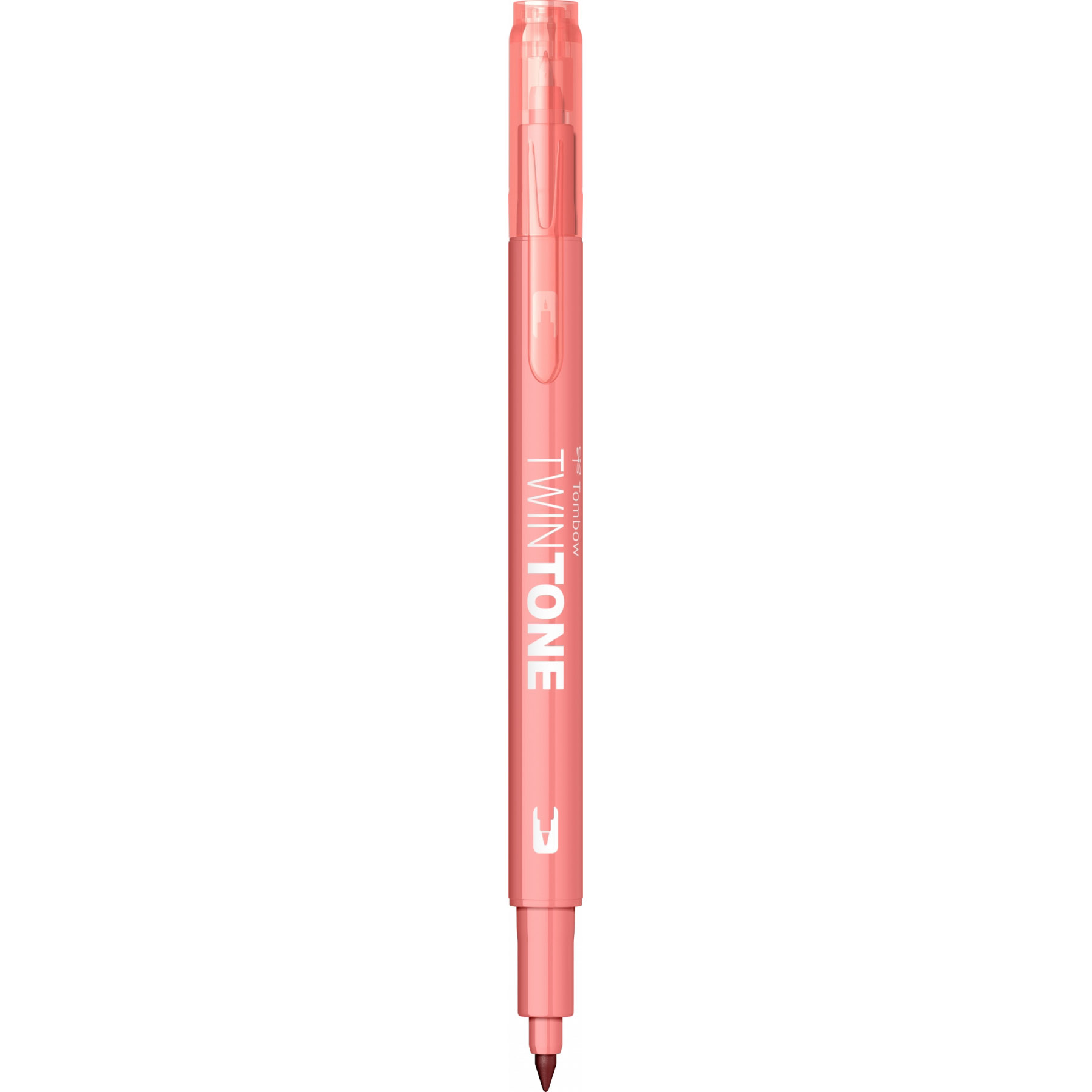 Imagine Produs Marker Coloring Twin Tip Tombow TwinTone 61 Peach Pink 