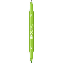Marker Coloring Twin Tip Tombow TwinTone 50 Lime Green 