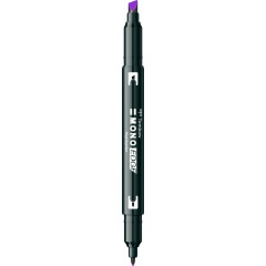 Marker Creativ Duo Pen Fiber Tombow Mono Edge 97 Purple