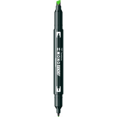 Marker Creativ Duo Pen Fiber Tombow Mono Edge 92 Green